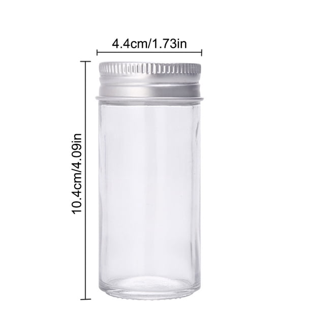 Salière Bouteille de Condiments de Pot d'épices avec Couvercle pour Outil de Café d'épices de Cuisine(S) Saupoudreuses en Acier Inoxydable Jars and Storage Jars and Storage Salière Bouteille de Condiments de Pot d'épices avec Couvercle pour Outil de Café d'épices de Cuisine(S) Saupoudreuses en Acier Inoxydable Jars and Storage Jars and Storage