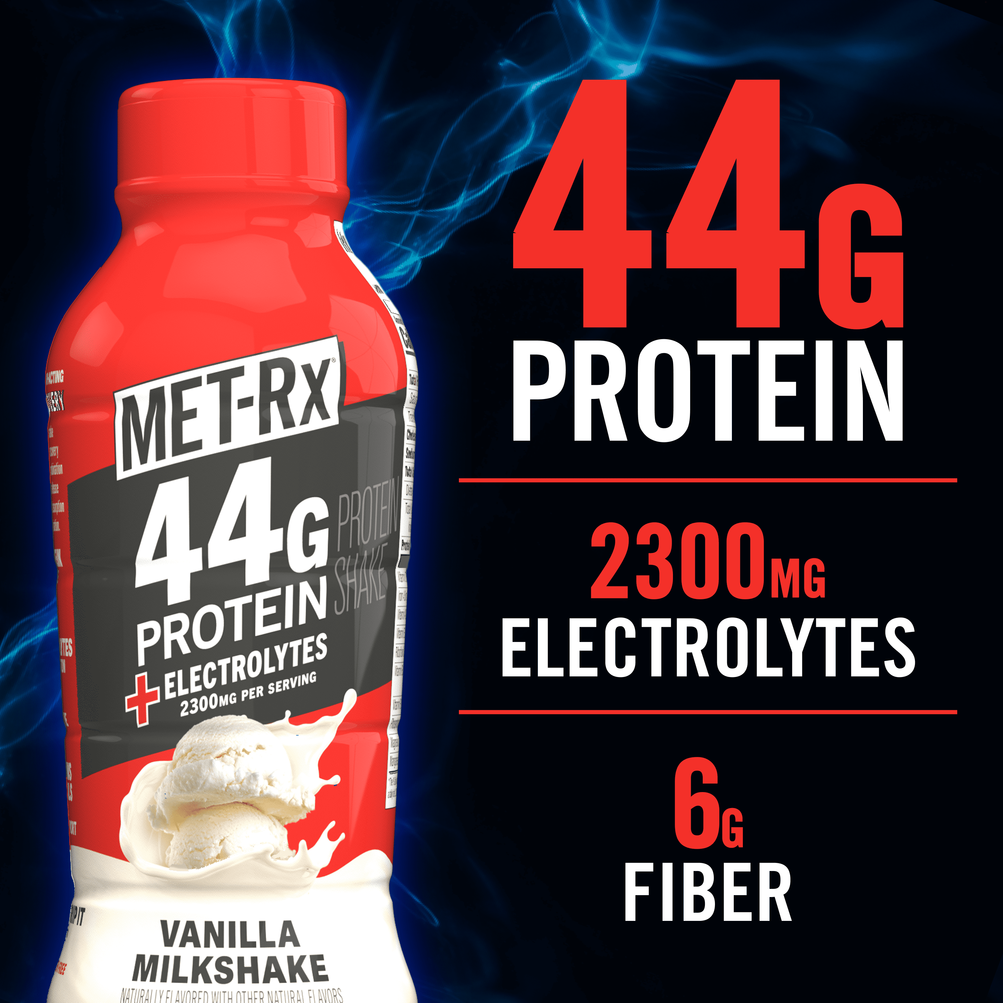 MET-Rx Vanilla RTD 44g High Protein Shake 1ct