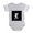Heather Gray, variant on CafePress - Gothic Initial E - Cute Infant Baby Football Bodysuit