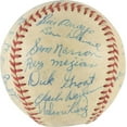 thumbnail image 2 of Roberto Clemente 1957 Pittsburgh Pirates Team Signed Baseball PSA DNA COA, 2 of 7