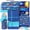 Blue Dinosaur, variant on Bento Lunch Box with 4 Compartments, Insulated lunch Bag, 14oz Stainless Steel Water Bottle, Ice Pack, Utensils Set (White Dinosaur)
