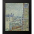 thumbnail image 2 of van Gogh, Vincent 20x24 Black Modern Framed Museum Art Print Titled - View from Theoâ€™s apartment, 2 of 5