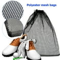thumbnail image 6 of 10 Pcs Drawstring Mesh Bag Bags for Sports Laundry Ball Camping Vegetable Net Beach, 6 of 6