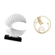 thumbnail image 5 of Escultura de olas,Escultura de ola Regalo moderno Oficina,Adorno de estatua abstracta artesanal para centro de mesa,Estatua de bola de cristal,Estatuas de bolas de cristal para decoración del, 5 of 8