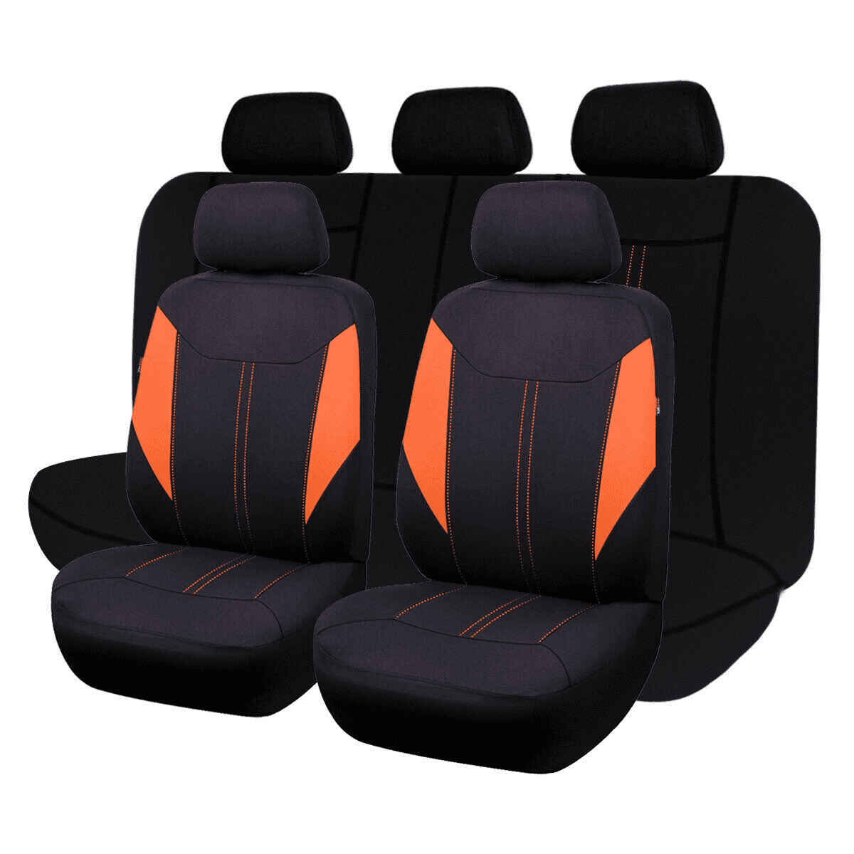 Flying Banner Car Seat Covers Front Seats Rear Bench Polyester Car Seat Covers Polyester Split 40 60 50 50 60 40