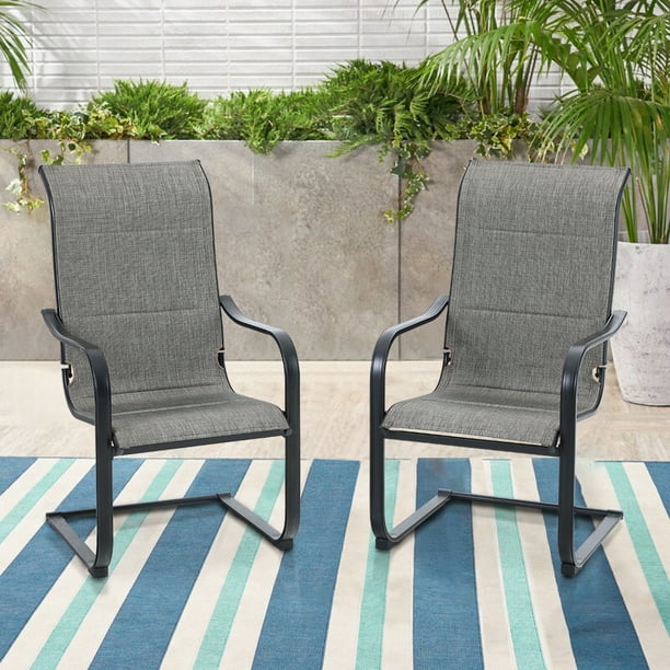 C Spring Patio Chairs