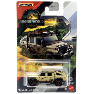Matchbox Jurassic World Rebirth – 2019 Jeep Gladiator (1:64 Scale