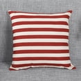 thumbnail image 2 of Stripe Print Sofa Bed Home Decoration Festival Pillow Cushion Cover Night Satin Pillowcase, 2 of 2