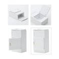 thumbnail image 4 of 1:12 casa de muebles de muñeca mini cocina refrigerador casa de accesorios de refrigerador congedor pequeña sa CUTICAT refrigerador de casa de muñecas, 4 of 8