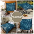 thumbnail image 6 of Dark Blue Nautical Tapestry for Bedroom Wall Hanging Tapestry, Ocean Beach Coastal Seaside Ceiling Backdrop Tapestries Poster Blanket Wall Decor for Teens Room Living Room Dorm 55" x 73", 6 of 8