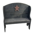 thumbnail image 1 of Furniture Barn USA™ Primitive Rustic Country Style Deacon's Bench, 1 of 2