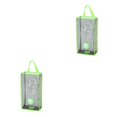 thumbnail image 4 of Bewildely Soporte de caja de pañuelos de plástico transparente a la moda, dispensador de bolsa de compras de comestibles de pared, organizador de bolsa Type3 NO3 Bewildely CBP060232, 4 of 5
