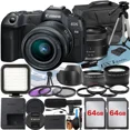 thumbnail image 1 of Canon EOS R8 Mirrorless Camera with RF 24-50mm Lens + Mount Adapter + 2 Pack 64GB Memory Card + LED Flash + Case + ZeeTech Accessory, 1 of 9