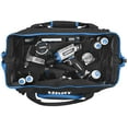 thumbnail image 6 of HART 16-inch Hard Bottom Tool Bag, Waterproof Base, Black and Blue, 6 of 7