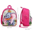 thumbnail image 2 of Dumbo Backpack, Lightweight School Bag, Durable Casual Daypack, 12.6x9.4x5.9 Inch, 2 of 6