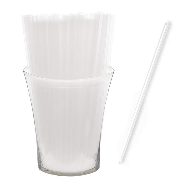 Plastic Environmentally Friendly Eco Drinking Straws, 400 Bulk Paper