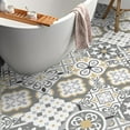 thumbnail image 2 of 20Pcs Wall Sticker Waterproof Removable Self-adhesive A-rabic Style Mosaic Tile Wall Decoration Decal for Dorm, 2 of 8