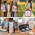 thumbnail image 5 of Yspwyqan Pink Dessert Axolotl 4Pcs Backpack Set for Girls Kids, Cute School Bookbag with Lunch Bag Pencil Case Bottle Sleeve Fits 15.6 Inch Laptop for Elementary Middle School, 5 of 7
