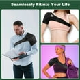 thumbnail image 6 of Adjustable Shoulder Support Brace - Neoprene Material, Compression Sleeve, for Injury Recovery, 6 of 8