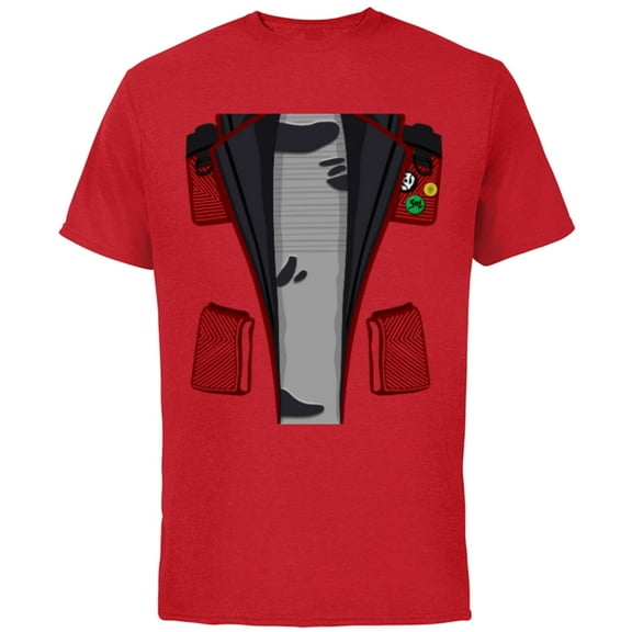 Marvel Guardians of the Galaxy Game Star-Lord Jacket - Short Sleeve Cotton T-Shirt for Adults - Customized-Red