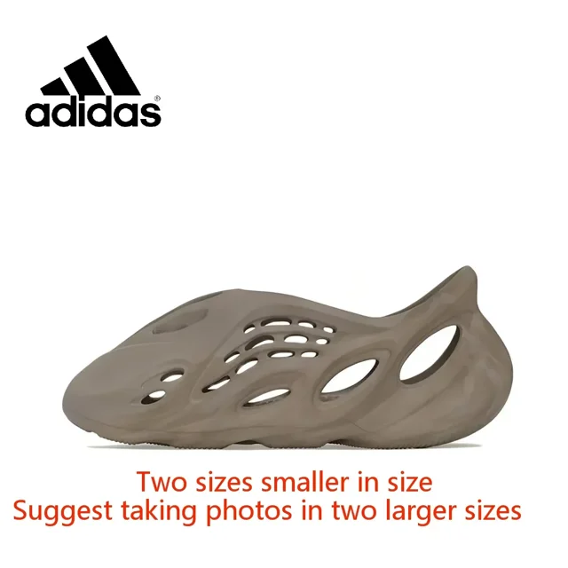 Sandalias originales Yeezy Foam Runner, zapatos clásicos para hombre y mujer, chanclas de playa de verano, chanclas casuales para exteriores