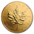 thumbnail image 3 of 1983 Canada 1 oz Gold Maple Leaf MS-65 NGC (Mint Error), 3 of 4