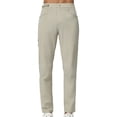 thumbnail image 2 of Blmnix Work Pants Mens Pants Low Waisted Baggy Chinos Travel Pants Jean Full Slim Straight Yellow Mens Pants Casual,M, 2 of 6