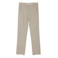 thumbnail image 4 of Blekii Men's Casual Chino Pants, Solid Color Workwear Style Trousers, Loose Straight Leg Comfort Fit, Cotton Fabric for Summer, Versatile Bottoms for Smart Casual Office Or Weekend Wear Beige, 4 of 7