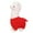Red, variant on 11" Llama Stuffed Animals Toy, Cute Llama Furry Toy, Soft Animals Huging Pillow Home Decoration, for Birthday Party Christmas Holiday Gift