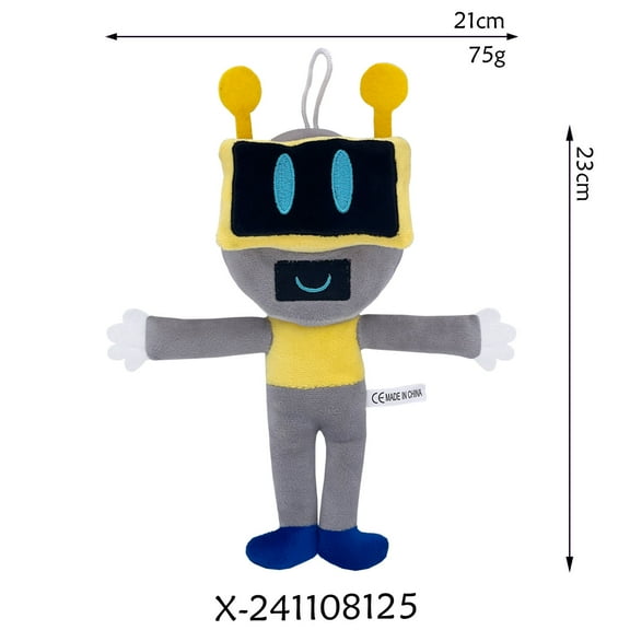 Sprunki Game Plush, Soft Stuffed Animal Pillow Doll Christmas Birthday Gifts for Adult Kids (Styles-73)