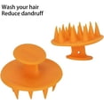 thumbnail image 3 of 2pcs Hair Scalp Massager, Silicone Wet & Dry Scalp Scrubber for Dandruff Removal and Hair Care Soft Flexible Shampoo Brush Scalp Exfoliator Brush for Hair Growth, 3 of 5