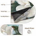 thumbnail image 6 of Magnolia Blossom Area Rugs 8'x10', Small Throw Rugs for Living Room Patio, Spring White Floral Flowers Farmhouse Green Indoor Outdoor Rug Non-Slip Low Pile Carpet Runner Reversible Floor Mats, 6 of 8