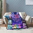 thumbnail image 7 of Happy 16th Birthday Blanket Gifts For Kids Adults - Lightweight Throw Blanket For Bedroom Living Room Decor Soft Fuzzy Fleece Cozy Plush Bed Couch 40"X30", 7 of 7