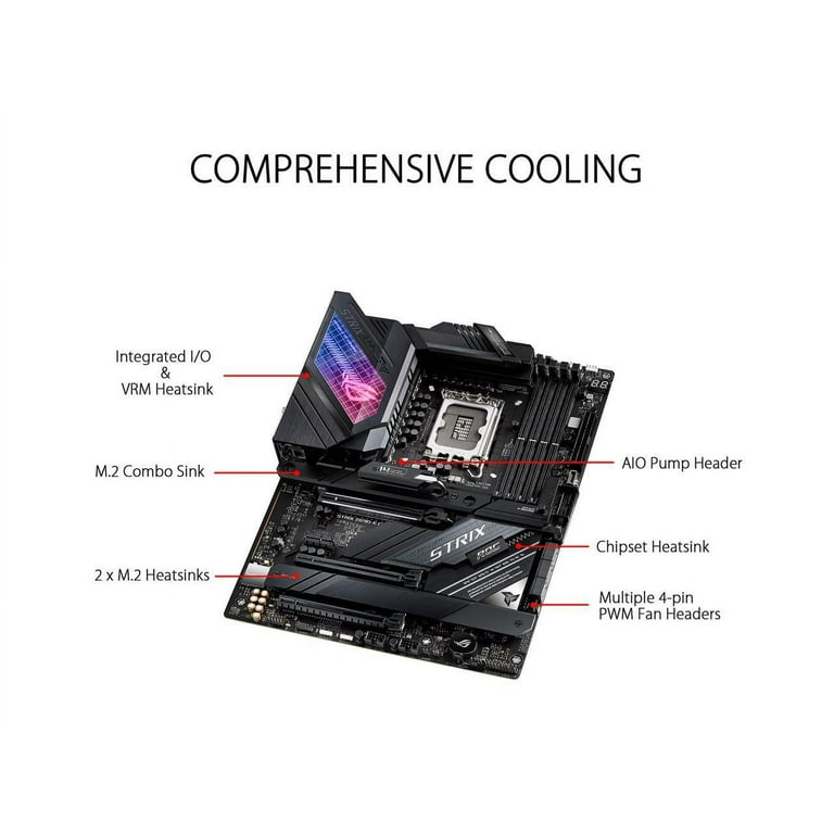 ASUS ROG Strix Z690-E, Intel 12th&13th Gen, ATX, PCIe 5.0 ASUS ROG Strix Z690-E, Intel 12th&13th Gen, ATX, PCIe 5.0