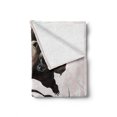 thumbnail image 2 of Bear Soft Flannel Fleece Blanket, Mythological Scene Concept of an Elf and Angry Bear Fantasy Fairytale Theme, Cozy Plush for Indoor and Outdoor Use, 60" x 80", Warm Taupe Dark Brown, by Ambesonne, 2 of 6