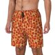 thumbnail image 1 of Balery Pizza Bañador para hombre, shorts de playa de secado rápido con entrepierna y forro de compresión-Large, 1 of 6
