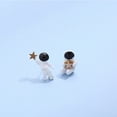 thumbnail image 4 of Bonitos pendientes creativos de astronauta astronauta estrellas joyería estudiante mujer Wmkox8yii fajkfhkj5218, 4 of 6