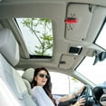 thumbnail image 3 of TSV Sunglass Visor Clip Holder, Universal Fit, Automotive Sun Visors, 3 Pieces, 3 of 5