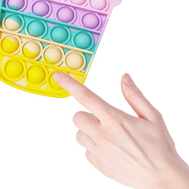 Burbuja De Empuje Rompecabezas sensorial juguete taza de bebida burbuja de empuje juguetes interactivos relajantes para niños y adultos Sywqhk libre de BPA