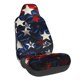thumbnail image 1 of Balery Red Blue White Stars Funda de Asiento para Auto con Diseño - Cubierta Frontal Suave y Transpirable con Protector Antideslizante- 1 Unidad, 1 of 5