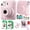 Pink, variant on FUJIFILM Instax Mini 12 Instant Film Camera, Green | Bundle + 30 Films + Accessories