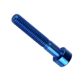 thumbnail image 4 of Wanyifa Titanium Ti M6x10 15 18 20 25 30 35 40 45 50 55 60 65mm Socket Allen Hex Bolt,4 Pcs (M6x40mm,Blue), 4 of 5