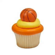 Basketball Cupcake Rings - 24 Rings