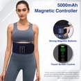 thumbnail image 6 of Morfone Red Light Belt with 3 Heat & 4 Vibration Massage, 660nm & 850n Infrared Red Light Wrap Belt for Body Waist Back Shoulder Leg Knee,Blue, 6 of 7