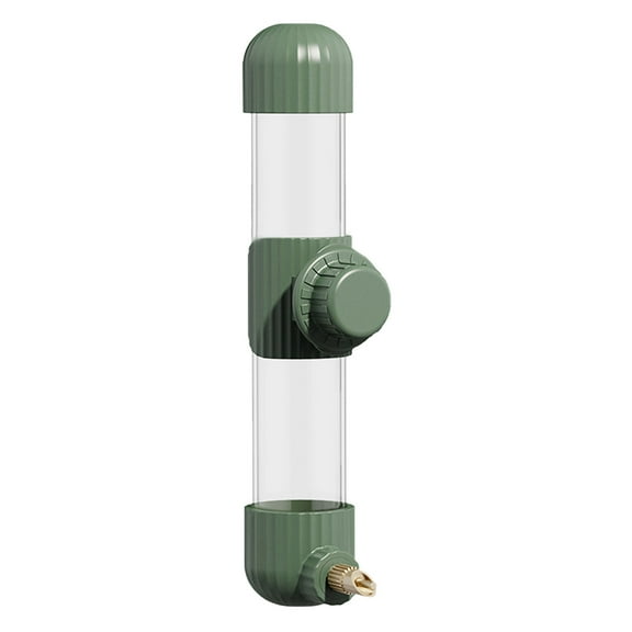 No Automatic Water Bottle for Birds Small Animals, Hanging Cage Water Dispenser Feeder for Hamsters Guinea Pigs Rabbits, Top Fill Pet Watering Supplies with Leak Proof Design