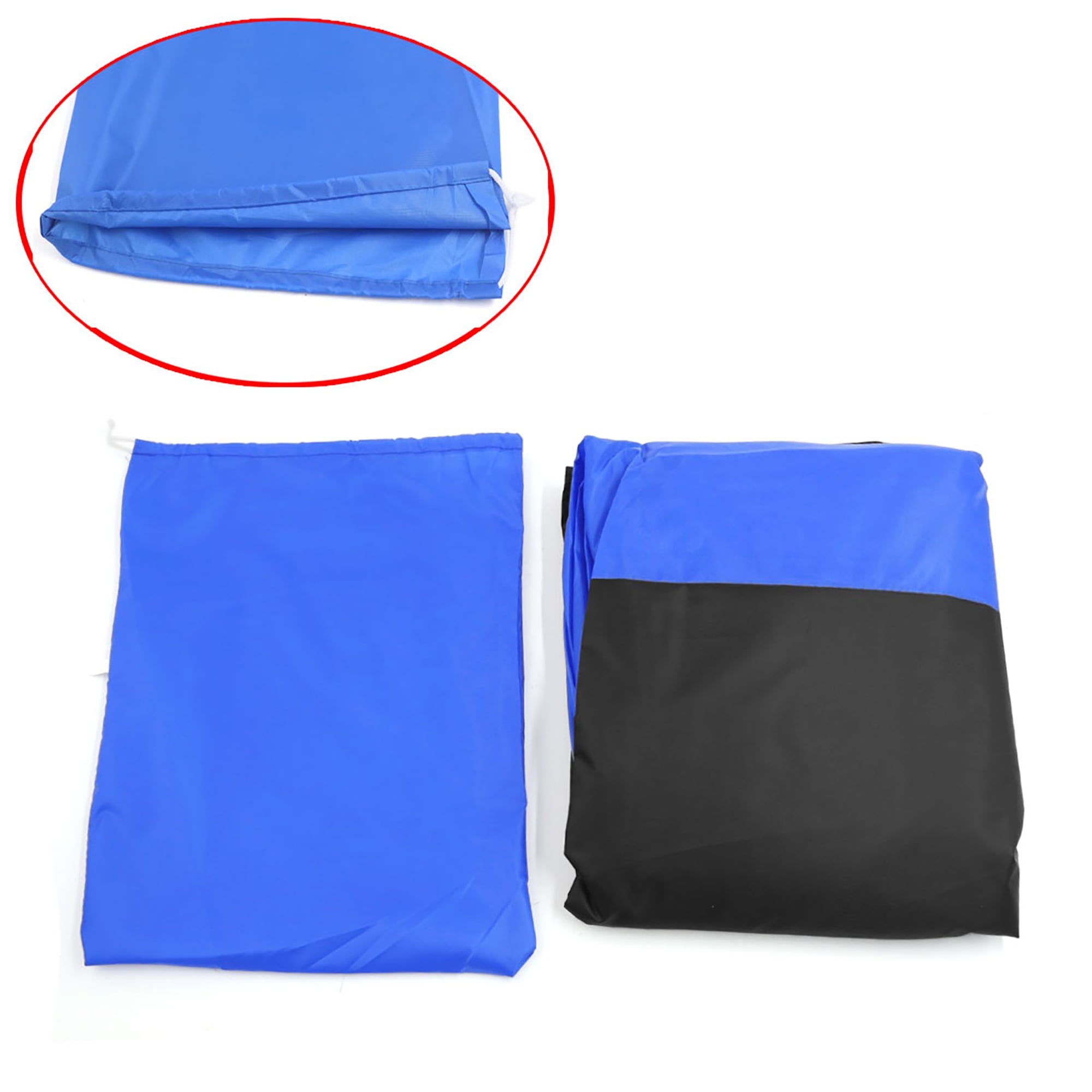 Unique Bargains XL 190T Waterproof Motorcycle Cover Outdoor For for Yamaha XVS 650 1100 Custom Silverado