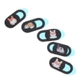thumbnail image 4 of MasteelfCA 5Pcs Cat Pattern Camera Slide Cover Notebook Webcam Cover Privacy Protector, 4 of 7