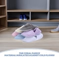 thumbnail image 3 of unbranded 6Pares Zapatillas Hotel Coral Fleece Para Interior Y Uso En Casa, 3 of 6