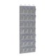 thumbnail image 1 of 28 bolsillos grandes que cuelgan sobre la puerta zapatero compatible con la puerta del armario almacenamiento malla zapatero colgador-c, 1 of 3