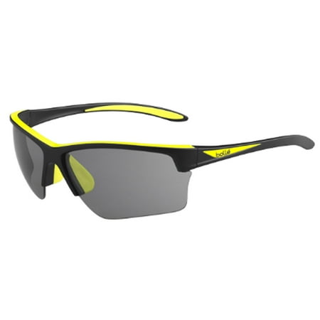Flash Matte Black Yellow 12209 Sunglasses TNS Lens Medium Thermogrip